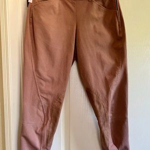 The Tailored Sportsman Ladies Low-Rise Side Zip Breech in Vintage Rosa-Size 28R